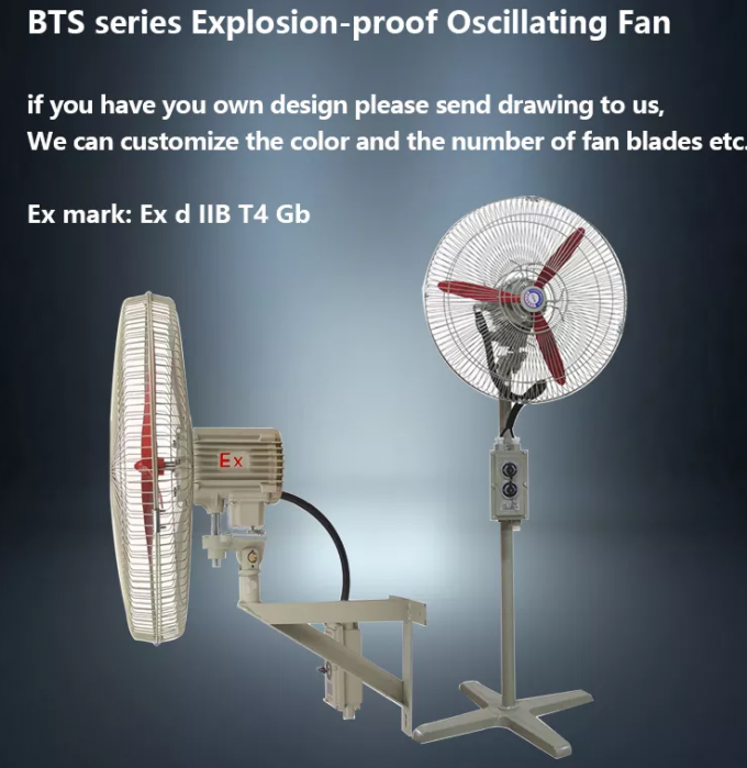 EXPLOSION PROOF HAZARDOUS LOCATION PEDESTAL FAN 24"