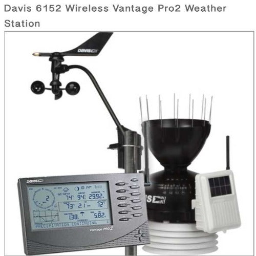 Davis 6152 Wireless Vantage Pro2 Weather Station Saudi Arabia